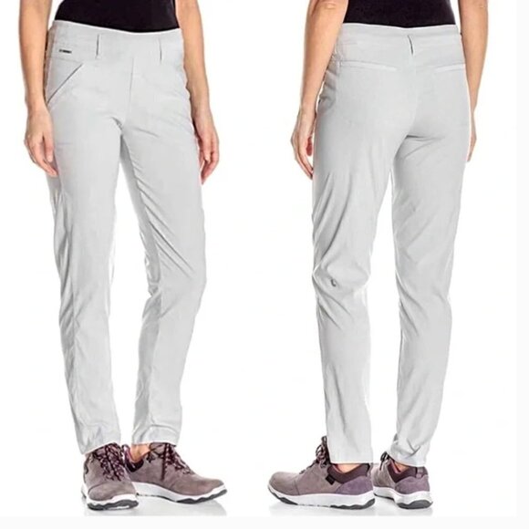 LOLE Women’s Gateway Lightweight Relaxed Fit Travel Pants Small Gray - Picture 1 of 12